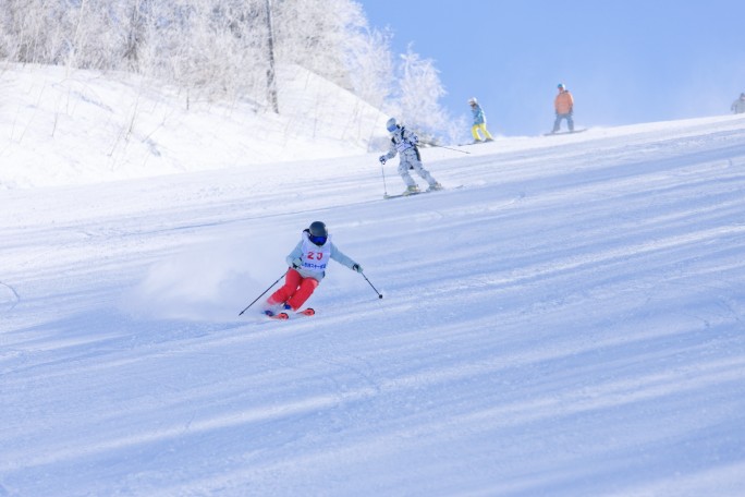 skier（練習中）