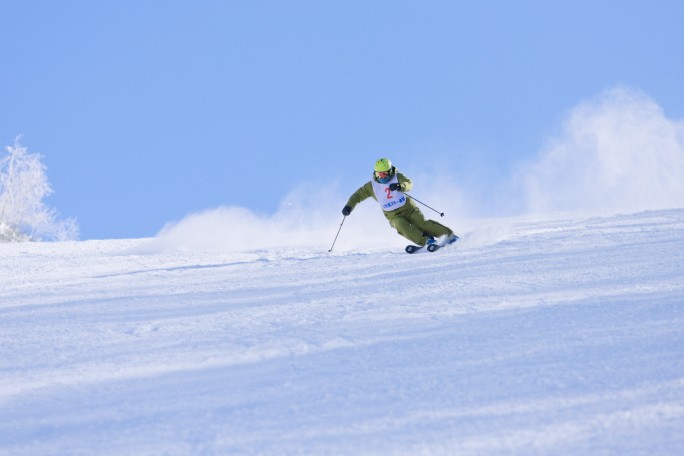 skier（練習中）