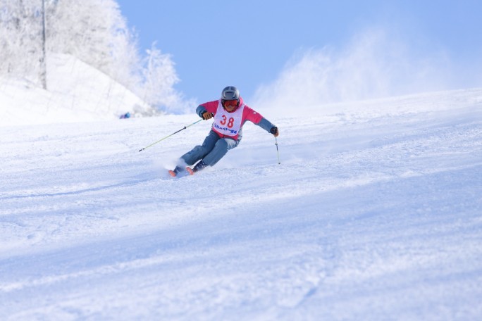 skier（練習中）