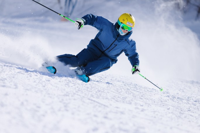 skier（後走）