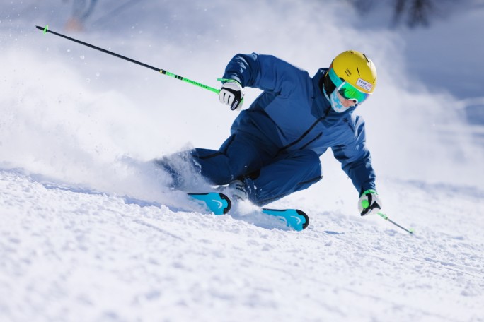 skier（後走）