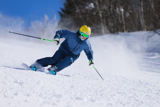 skier（前走・後走）
