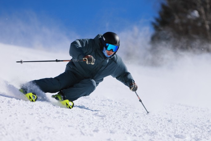 skier（前走・後走）
