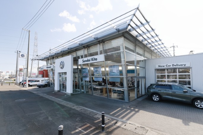 「Volkswagen仙台北」外観