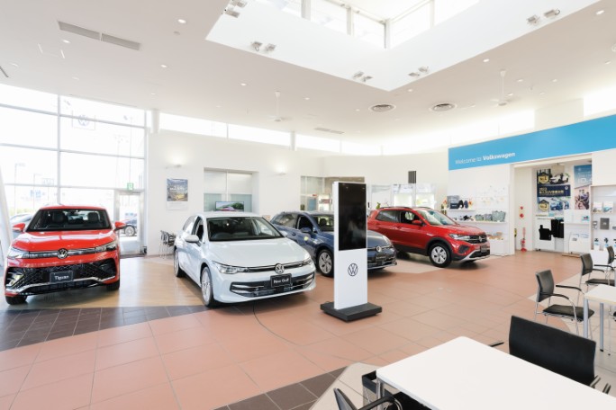 「Volkswagen仙台北」内装